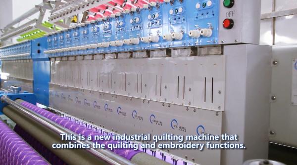 Buy cheap Industrial Embroidery Machines Single Needle Quilting Machine With Smooth Stitch from wholesalers