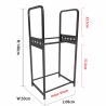 Buy cheap Middle Size 2 Tiers Car Accessories Display Rack Shop Shelves 10kg / Layer from wholesalers