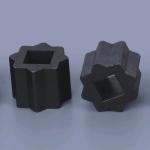 Ferrule Double square adapter star reduction for pneumatic actuator valve