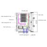 Buy cheap Direct Burial Type Fiber Optic Cross Connect Cabinet SUS304 Material from wholesalers