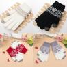 Buy cheap Outdoor Plain Style Child Touchscreen Winter Gloves Warm Soft For Smart Phone from wholesalers