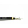 Buy cheap 48 Core Single Mode Fiber Optic Cable High Tensile ADSS FRP Central Strength Member from wholesalers