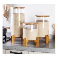Buy cheap 24 X 11.5cm Wooden Food Container 150ml Wooden Plant Stand Bottle Holder product