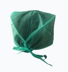 Green Disposable Bouffant Surgical Caps Disposable Scrub Hats