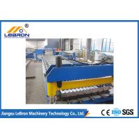 Buy cheap New blue color corrugated roof sheet roll forming machine made in China product