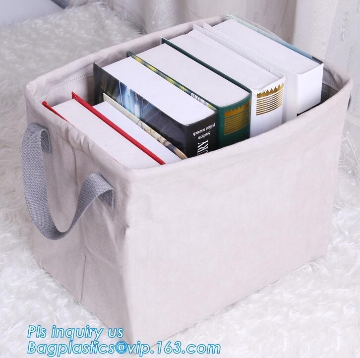washable paper and tyvek foldable storage sack basket, tyvek bag waterproof storage container hamper baskets bagplastics