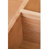 Buy cheap 5-slot bamboo kitchen cutlery drawer organizer from wholesalers