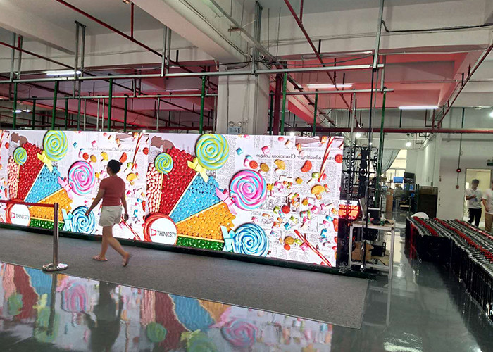 P2 Commercial LED Display Screen 1R1G1B Small Pitch Led Screen