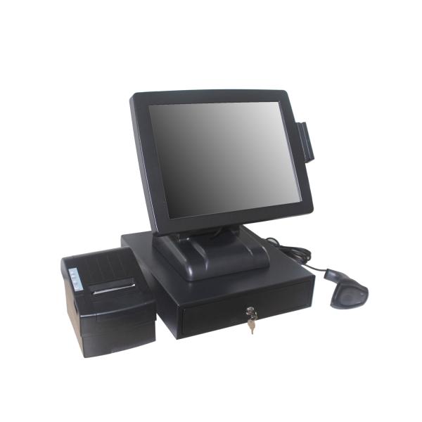 Buy cheap 15 Inch Retail Cash Register , Resistive Touch Screen Restaurant Pos System from wholesalers