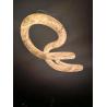 Buy cheap Natural Alabaster Chandelier 100W Dining Table Pendant Light 3000K 4000K 6000K from wholesalers