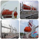 Marine Life Saving Equipment Rescue Boats Enclosed FRP With Different Size