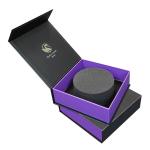 ISO9001 Qualified Matte Black Necklace Boxes for Customized Packaging CMYK