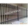 Buy cheap Powder Coated Steel Trellis Fence , Garden Palisade Fencing For Decoration from wholesalers