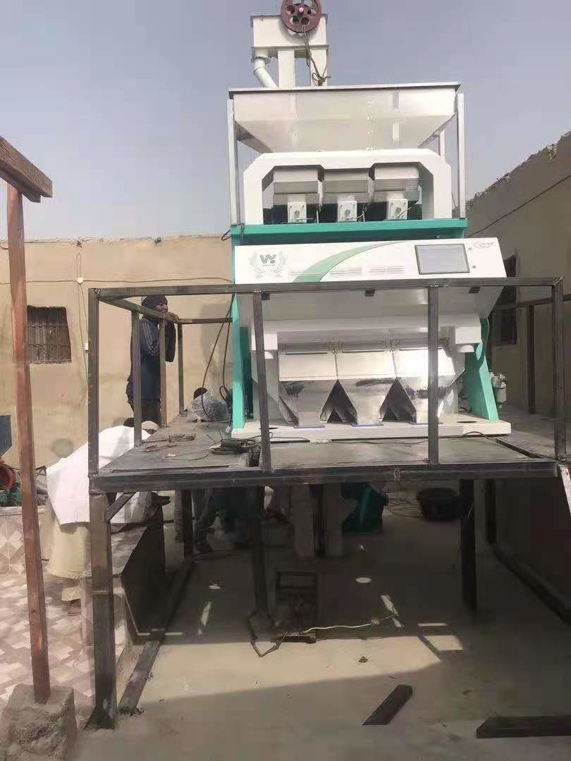 3t/H Grain Color Sorter 5400 Pixel Toshiba Brand Camera