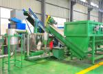 SUS304 Waste HDPE Plastic Bottle Crushing Washing Recycling Machine Line With