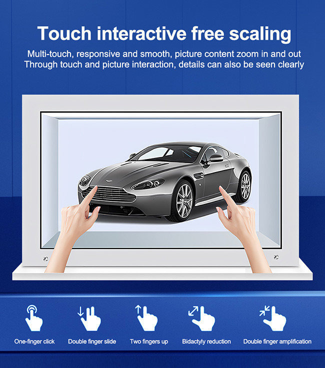 Advertising Transparent LCD Panel Android Smart Translucent LCD