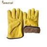 Buy cheap Thick Fleece Suede Sheepskin Winter Beekeeping Gloves Yellow For Beekeeper from wholesalers