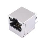 Buy cheap 8P8C Vertical Mount 100M RJ45 Ethernet Connector from wholesalers