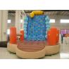 Buy cheap Indoor Caterpillar Inflatable Rock Climbing Wall Playground Fire Resistance from wholesalers