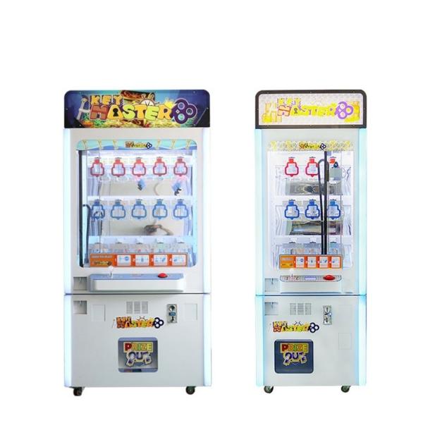 860*750*1830mm Key Type 15 Holes Coin Operated Claw Machine for Amusement Game