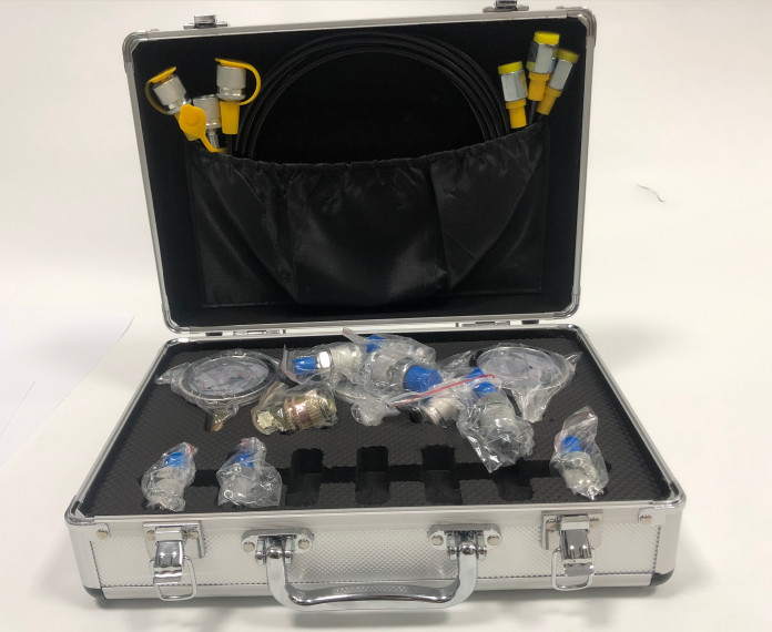 Nitrogen Gauge Tool Set Pressure Gauge Set Excavator Crusher Accessories
