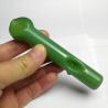 Buy cheap White / Green Glass Hand Pipes , Heady Spoon Pipes 4.3" For Dry Herbals from wholesalers