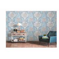 Buy cheap Washable PVC Vinyl Wallpaper Damask Design Classic For Living Room product