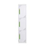 Cold Rolling Steel Plate 3 Door Steel Office Lockers For School