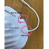 Buy cheap Customized Logo Disposable Dust Mask , Cupped Face Mask Maintenance Free from wholesalers