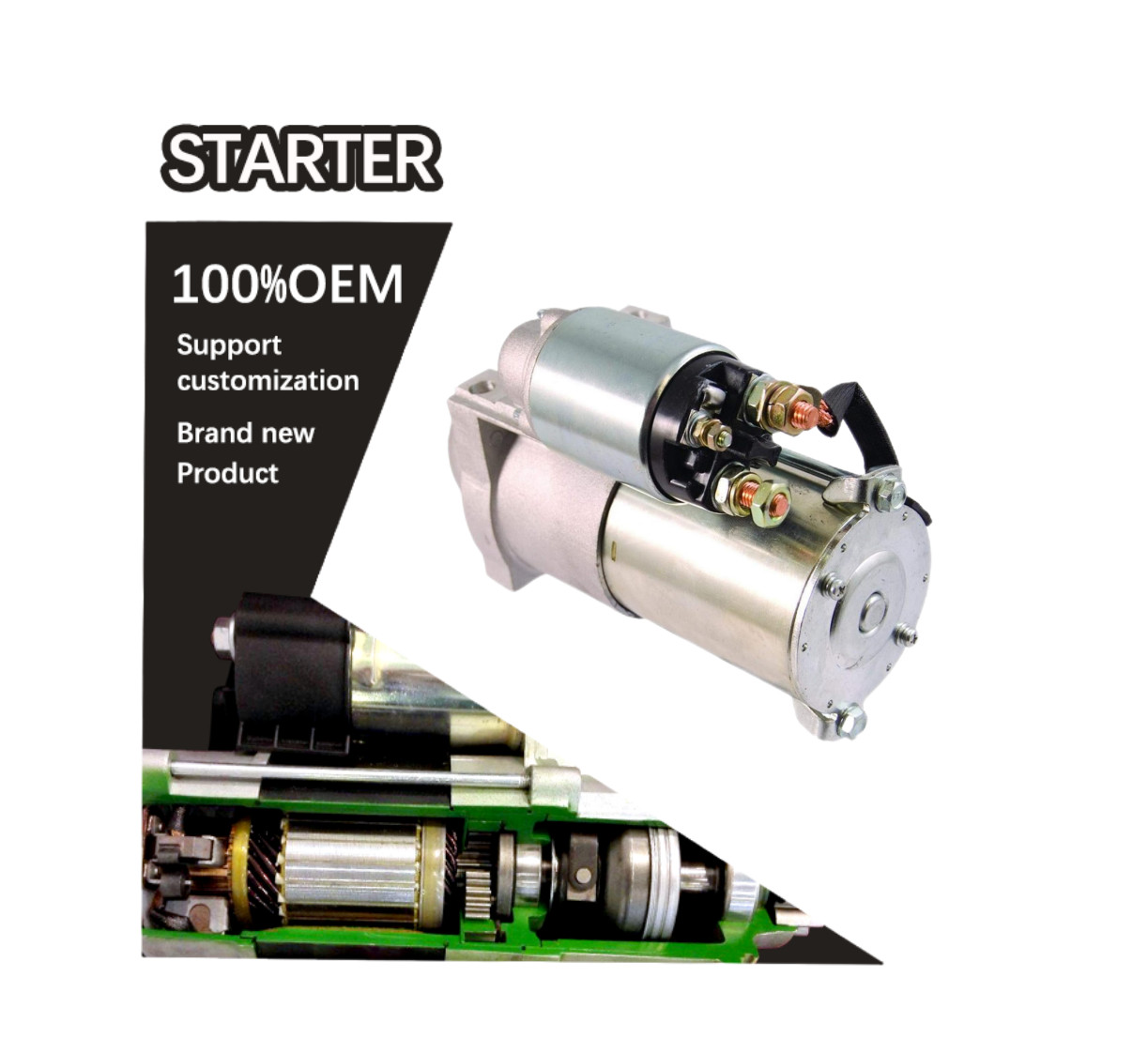 12V 11T CW starter 12564111, 12568051, 12572715, 12573853, 12578050, 12592294, 12604477, 12610300, 19136238, 89017440