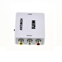 Buy cheap 40g TV DVD VCR 640x480 60Hz HDMI To RCA Adapter product