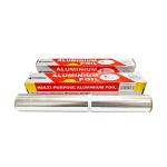 Customized Logo Aluminum Foil Roll for Food Packing Disposable Household 3-300m