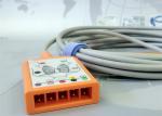 5 Lead Patient Monitor Ecg Accessories , Holter Ecg Cable Iec Standard