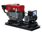 110 - 240V Small Diesel Generator , Genset Power Machine DC Fuse Protection
