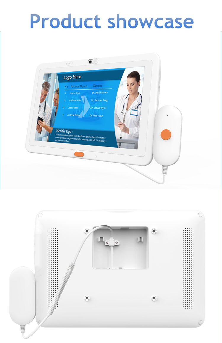 10.1" Android 8.1 Medical Tablet PC Hopstital Use With Handling Call