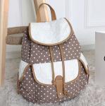 2016 new winter female European and American fashion jacquard material dot