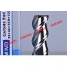Buy cheap HRC55 HRC60 HRC65 Tialn Coated End Mills For Aluminum / Steel from wholesalers