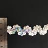 Buy cheap Silver Leiser Sequin Ric Rac Ribbon 1cm from wholesalers