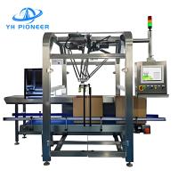Buy cheap IP65 Robot Bag Carton Packer Machine 25-100 Times/Min Delta Robot Case Packer product