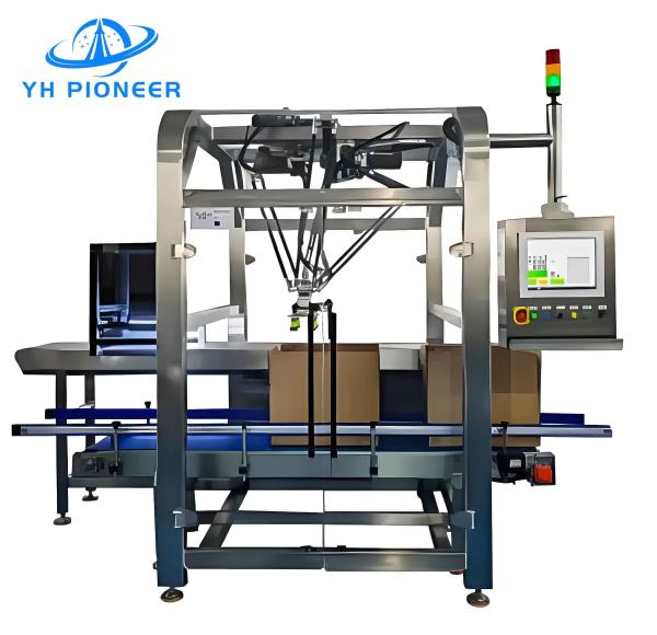 Buy cheap IP65 Robot Bag Carton Packer Machine 25-100 Times/Min Delta Robot Case Packer from wholesalers