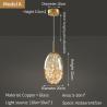 Buy cheap Nordic Full Copper Lamp Luxury Post-modern Crystal Chandelier(WH-AP-554) from wholesalers