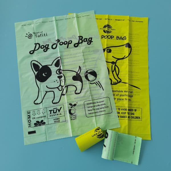 Buy cheap Pet Custom Printed Dog Poop Bags Plastic Biodegradable Eco Friendly from wholesalers