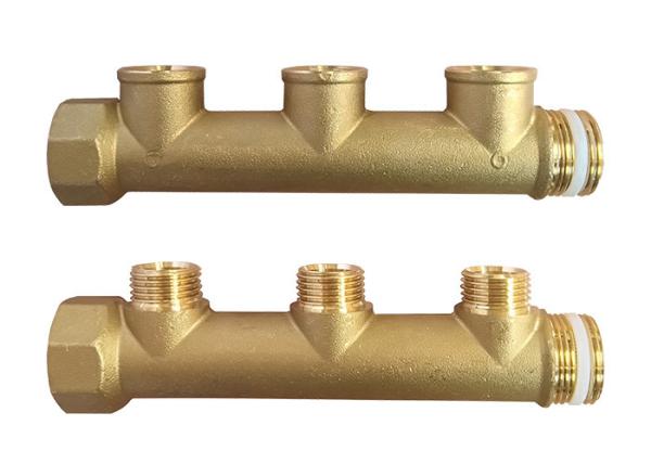 Buy cheap Male Female Thread Metal Brass DIY OEM Parts Branch Split Flow Connect Fittings from wholesalers