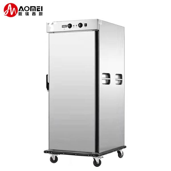 Buy cheap Stainless Steel Buffet Food Warmer Cart for Catering 220V/50HZ/1Ph Power Supply Ready from wholesalers