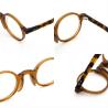 Buy cheap Acetate Round Glasses Eyeglasses Trendy Artisanal Frame Optical Frame MR 98218 from wholesalers