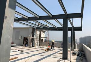 Buy cheap Stainless Light Steel Rock Wool Q235 Steel Beams Columns from wholesalers