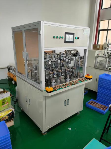 Buy cheap CX-JY04 8 Head 4 Station Outer Rotor Motor Winding Machine from wholesalers
