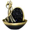 Buy cheap Golden Color Decorative Table Top Water Fountains In Dancer Shape from wholesalers