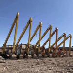Buy cheap Q345B Q355B Q690 Excavator Long Reach Boom Multifunctional Excavator Extension from wholesalers