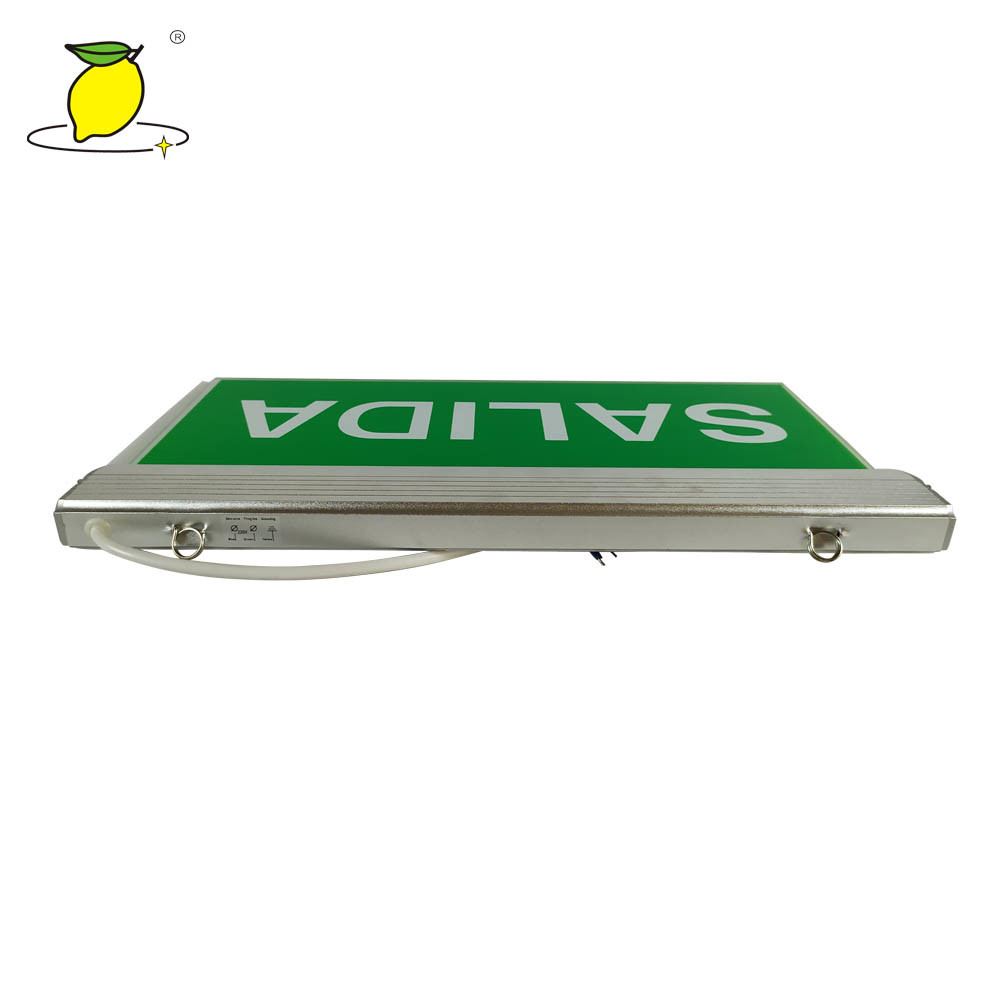 led exit sign emergency light rechargeable led light price